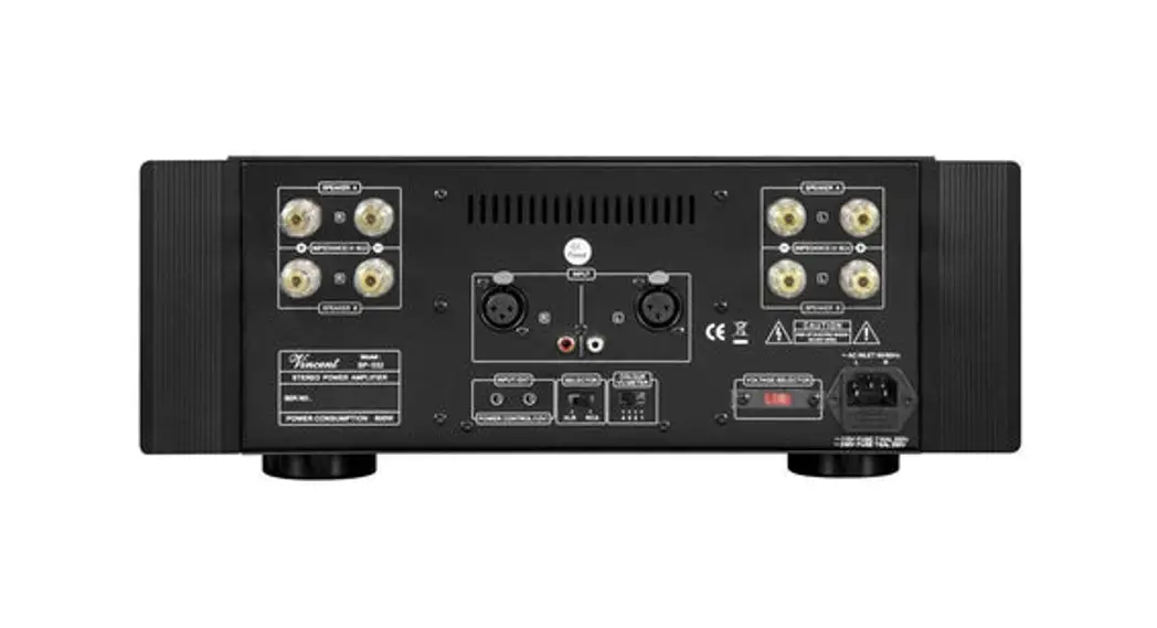 Vincent Sp-332 Hybrid Stereo Power Amplifier Instructions