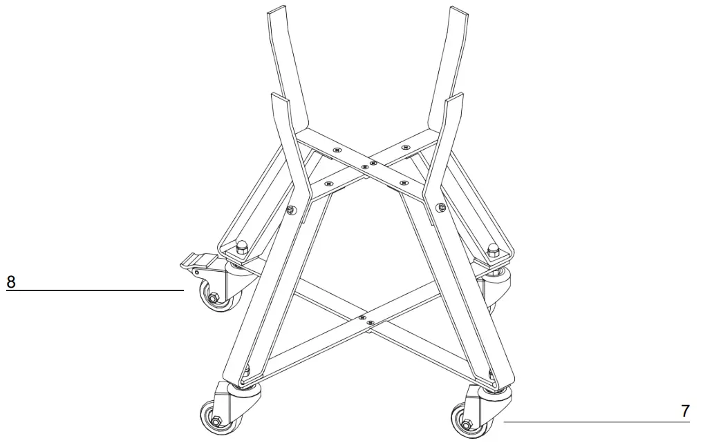 KOBE 8923 Kamado XXL Charcoal Grill - Assembly 3