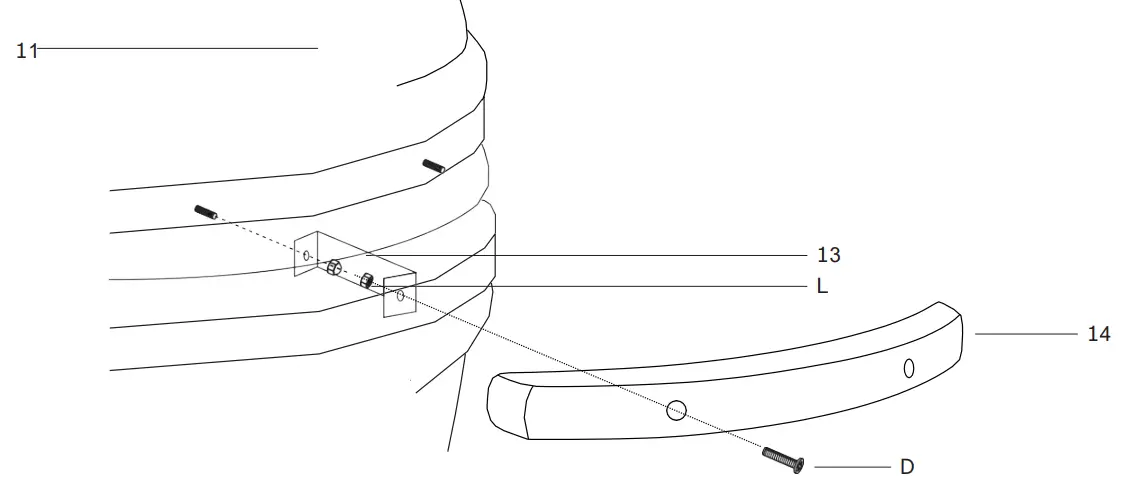 KOBE 8923 Kamado XXL Charcoal Grill - Assembly