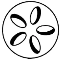 KOBE 8923 Kamado XXL Charcoal Grill - Top vent 1