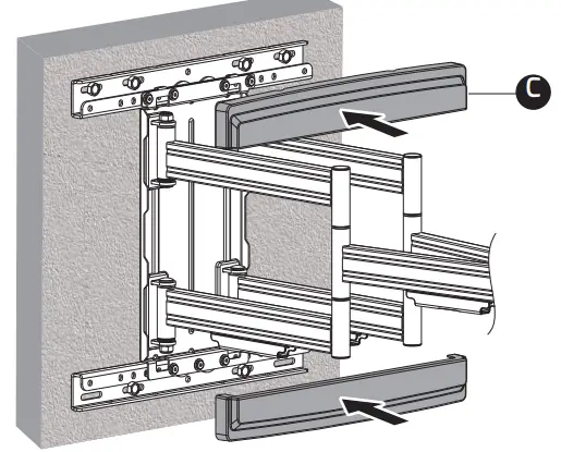 THOR 28016T 37-80 Inch Full Motion Heavy Duty Wall Mount 11