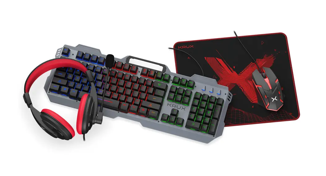 Krux Krx0112 Atoma 4 In 1 Gaming Combo User Guide