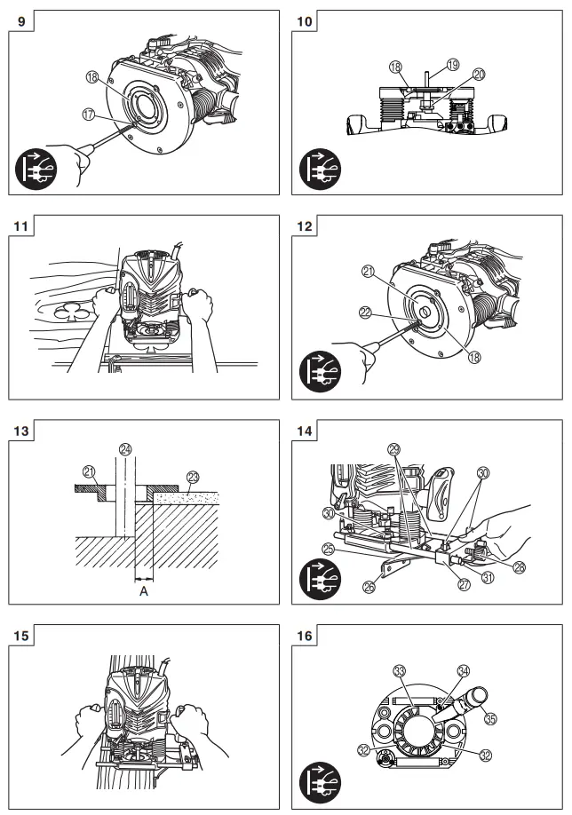 HiKOKI M12V2 Variable Speed Router - 2
