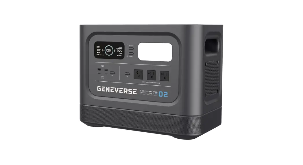Geneverse 2419wh Homepower Two Pro Backup Battery Power Station User Guide Geneverse 2419wh Homepower Two Pro Backup Battery Power Station User Guide