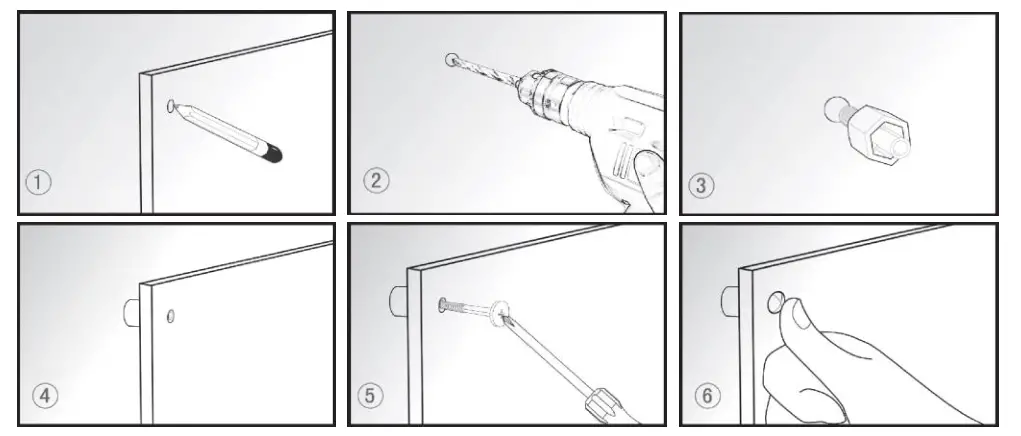 Goldair GFP211 Fibre Panel Heater - screws