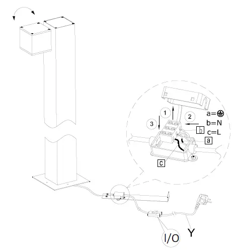 Paul Neuhaus 9720 Q-Amin RGBW LED Bollard Light 3