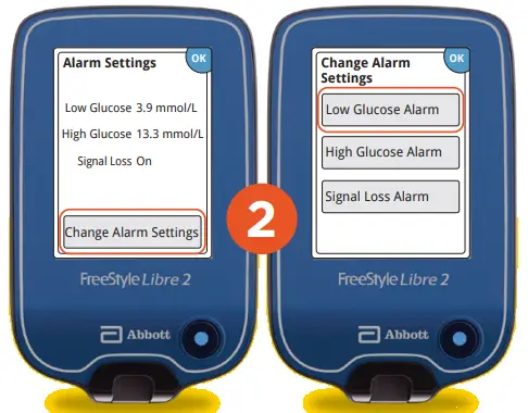 Abbott Freestyle Libre 2 System Starter Kit -alarms6