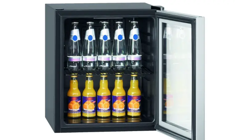 Bomann Ksg 7285 Glass Door Refrigerator Instruction Manual