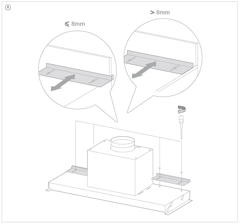 NOVY 8710 Fusion Pro Built-In Range Hood fig 8