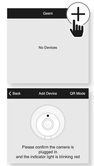 geeni GN CW047199 Smart Wi Fi Camera - Easy Mode