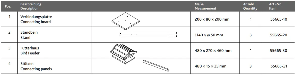 TRIXIE-55665-Bird-Feeder-FIG-1