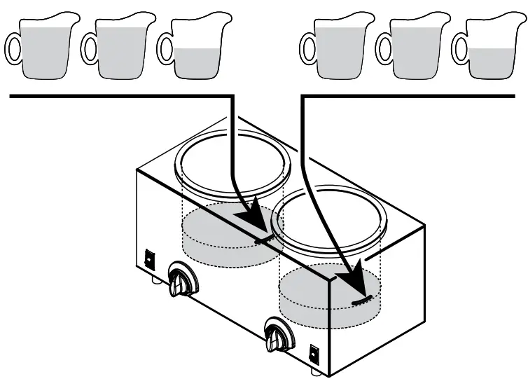 SERVER ESSENTIALS TWIN FS 81220 Topping Warmer - 5