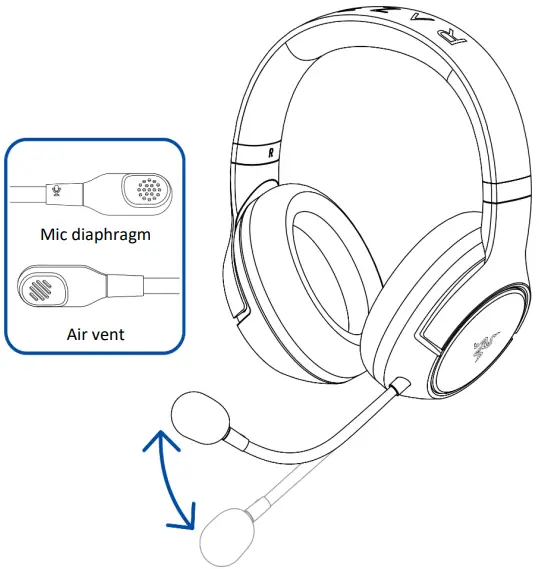 RAZER Kaira Hyperspeed Wireless Gaming Headset - Fig 19