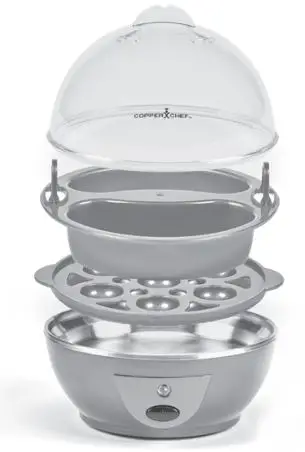 COPPER CHEF ZDQ-206 Perfect Egg Maker - For Poached Eggs