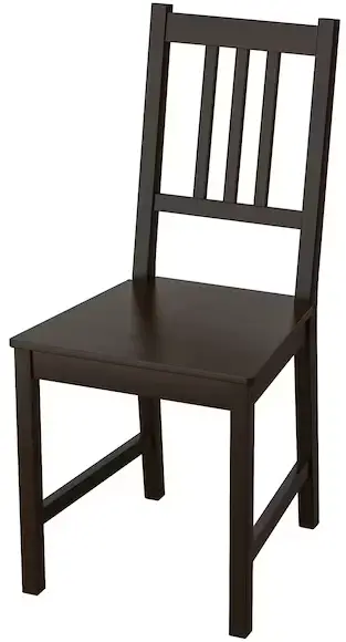 IKEA 603.609.47 STEFAN Brown-Black Chair