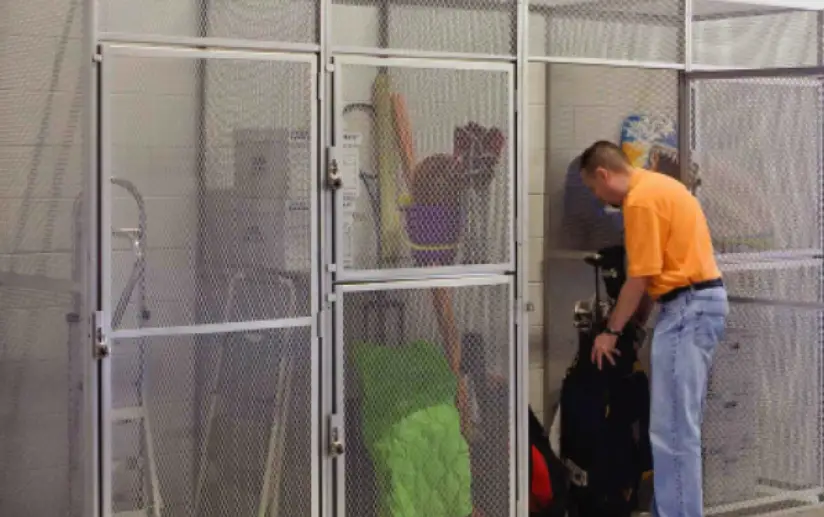 Uline H-8325 Double Tier Bulk Storage Lockers Installation Guide Uline H-8325 Double Tier Bulk Storage Lockers Installation Guide