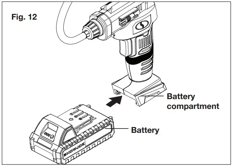 SUN JOE 24V AJC LTX RM Cordless Air Compressor - Figure 12
