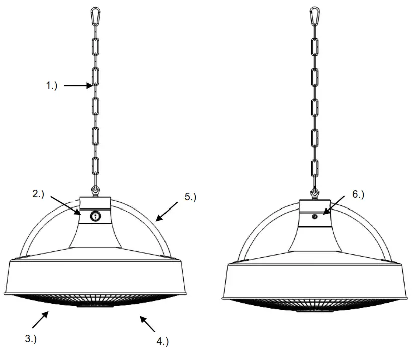 Aktobis AG WDH 210S Radiant Heater - FIGURE 2