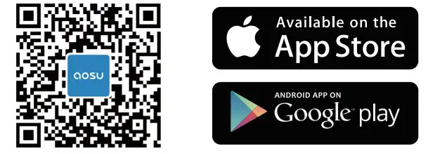 aosu OutdoorCam D1 Lite HD WiFi Security Camera - qr