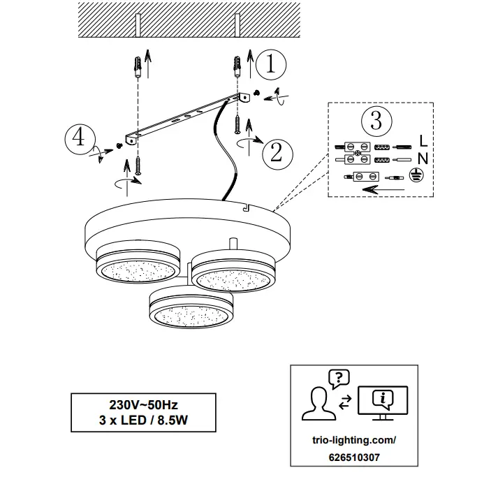 TRIO-LIGHTING-626510304-LED-Ceiling-Lamp-FIG-1