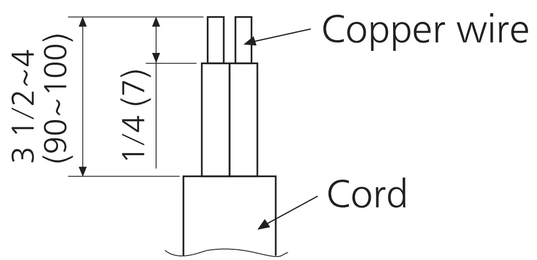Panasonic FV-SW20VEC1 LCD Wired Wall Control Panel Installation illustration