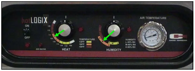 CARTER HOFFMANN HL6 Series HL6-18 Humidified Holding Cabinets - NORMAL OPERATION 3