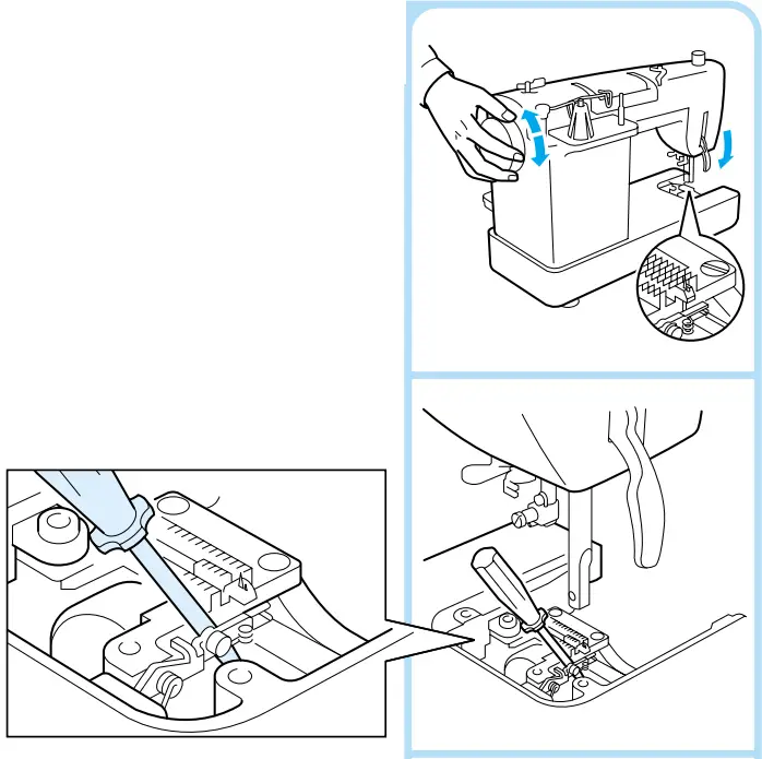 brother PQ1500SL High Speed Straight Stitch Sewing Machine - FIGURE 19