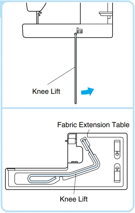 brother PQ1500SL High Speed Straight Stitch Sewing Machine - FIGURE 9