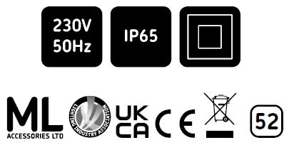 Knightsbridge IP65 Microwave Sensor fig 8