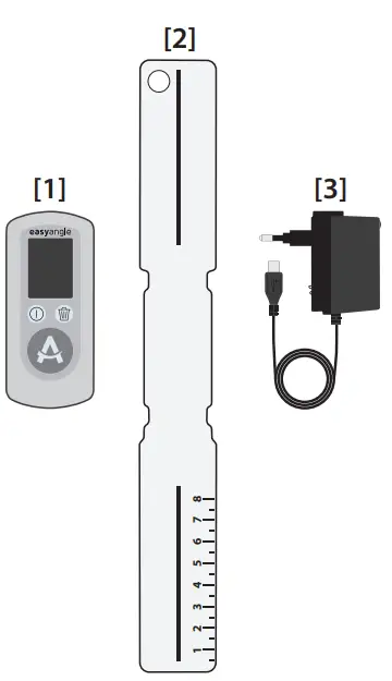 easyangle 2001001 Digital Goniometer-