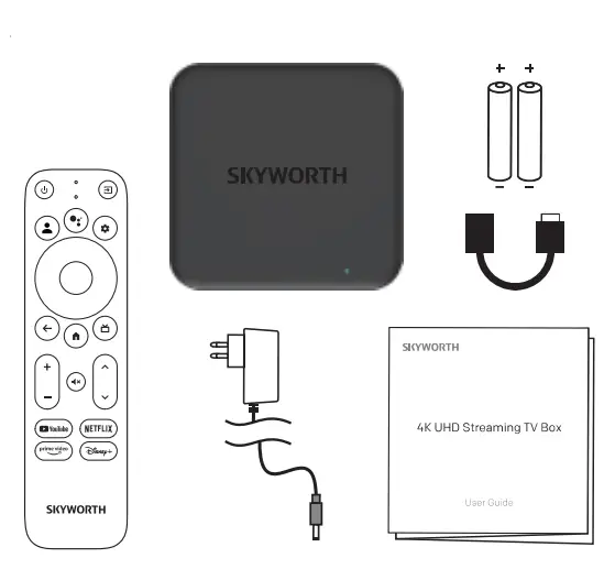 SKYWORTH-HP46E-R-4K-UHD-Streaming-TV-Box-FIG 1