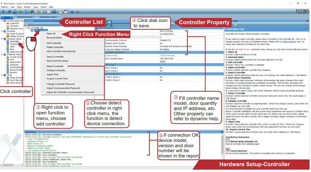 VISIONIS VS-AXESS-2ETL Commercial Access Control-fig4