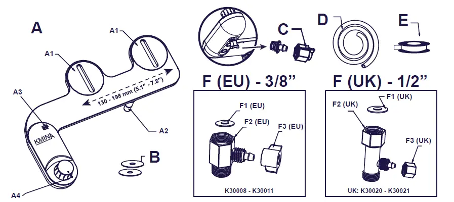 KMINA K30011 Bidet Toilette 1