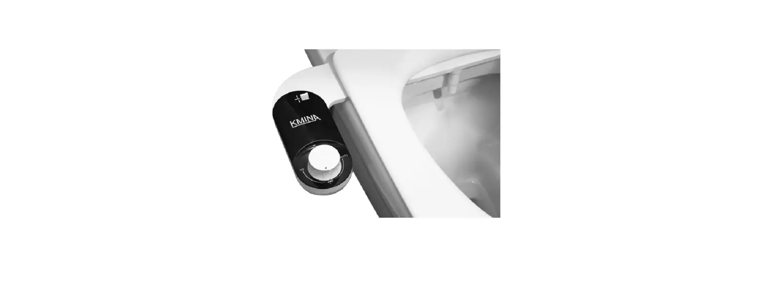 Kmina K30011 Bidet Toilette Instruction Manual