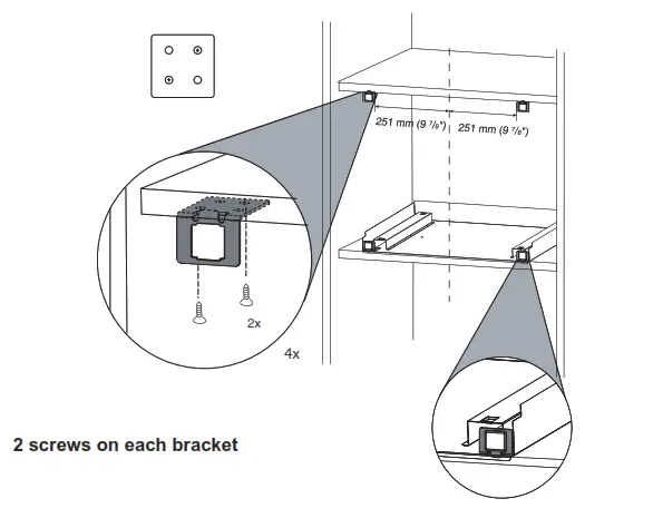 Panasonic NN-TK714S Microwave Trim Kit - fig2
