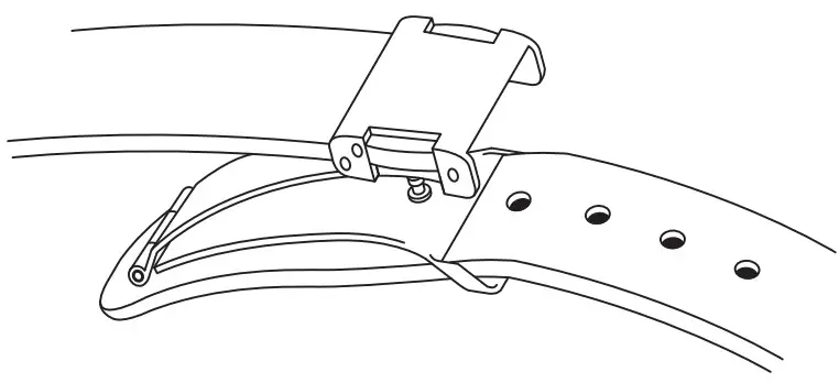 tri fold leather band