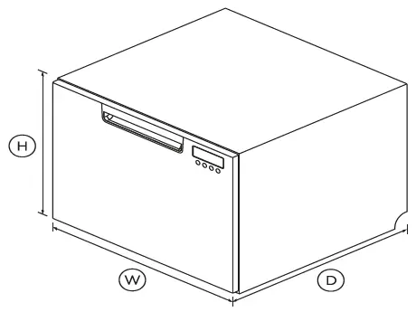 FISHER-and-PAYKEL-DD60SCTW9-Single-DishDrawer-Dishwasher-fig-1