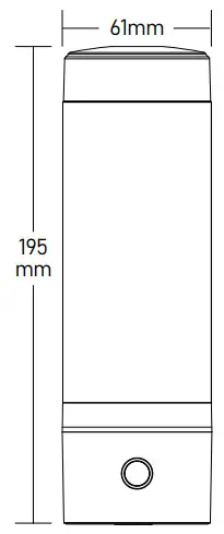 Osmio Genesis Hydrogen Water Bottle - Fig3