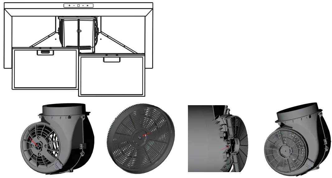 Comfee CVP30W7AST Range Hood 30 inch - fig 13