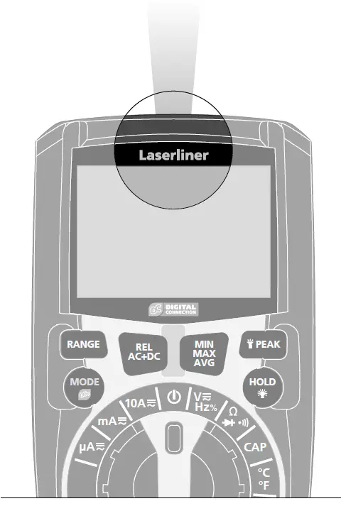Laserliner 083 037 Digital Bluetooth MultiMeter XP 2