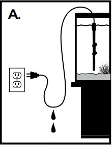 FLUVAL T-SERIES Electric Submersible Aquarium Heater A