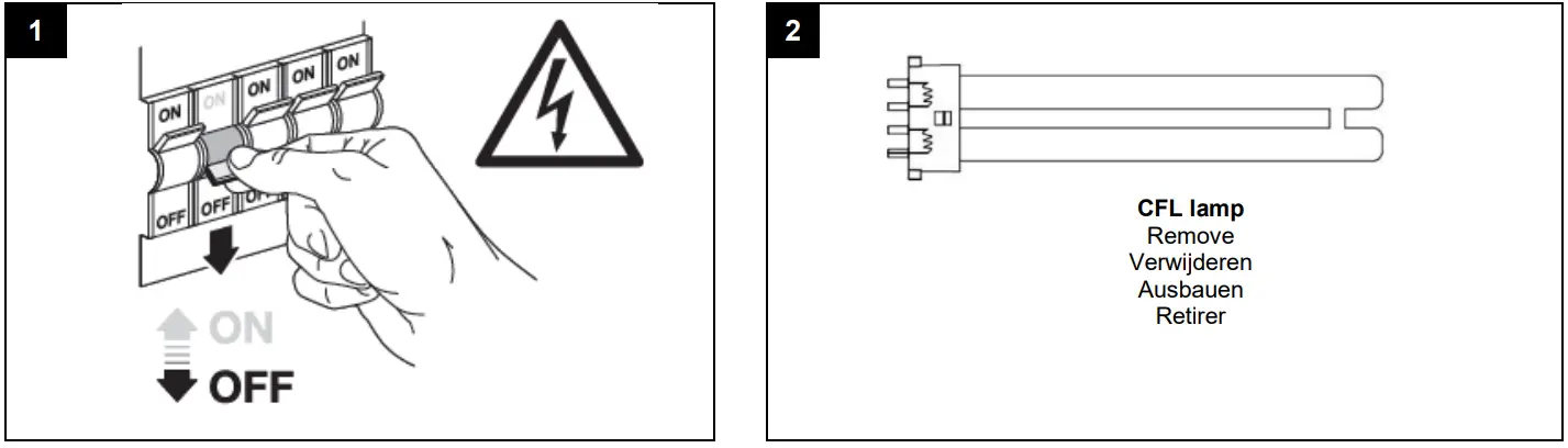 Bailey lights LED PL 2G7 TC-SEL - fig 1