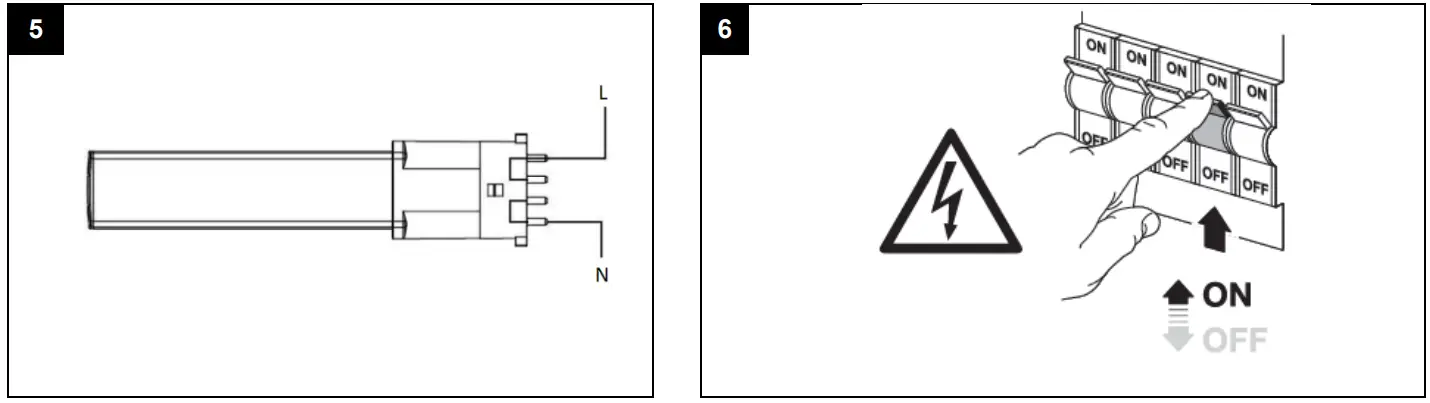 Bailey lights LED PL 2G7 TC-SEL - fig 3