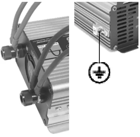SAL SAI 500TS Pure Sine Series - GND screw