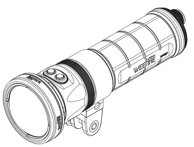 Weefine Solar Flare 13000 Under Water Video Light User Manual