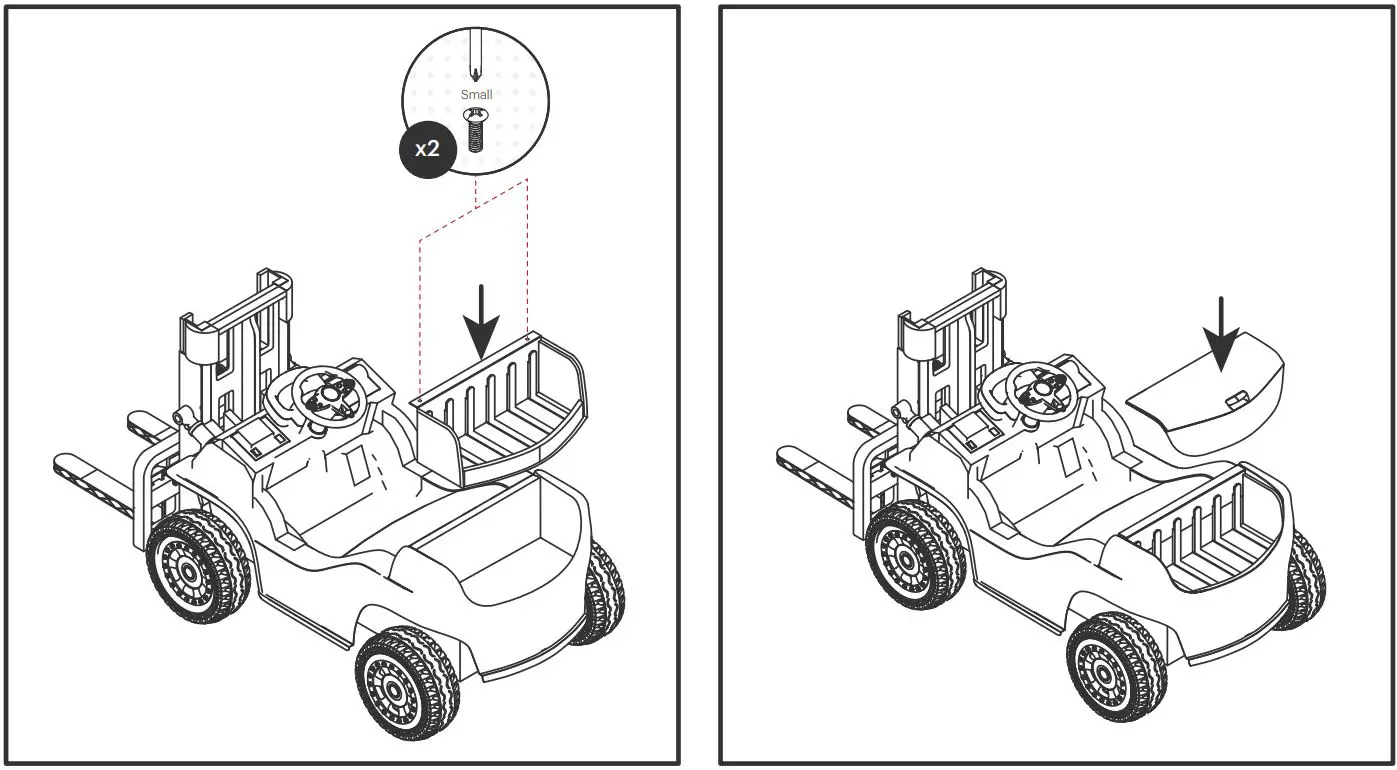HOVER-1 H1-FLFT Forklift Instruction Manual - ASSEMBLING YOUR MY FIRST FORKLIFT CARE