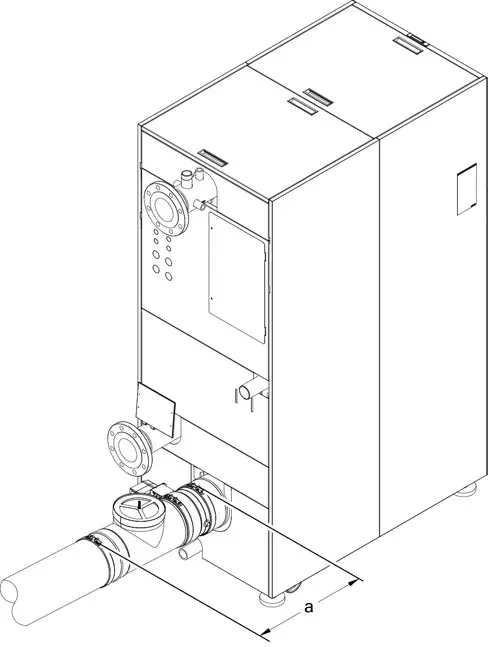 VIESSMANN Vitocrossal 200 CI2 Series Exhaust Vacuum Relief Damper - Vacuum Relief 7