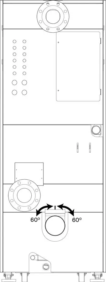 VIESSMANN Vitocrossal 200 CI2 Series Exhaust Vacuum Relief Damper - Vacuum Relief