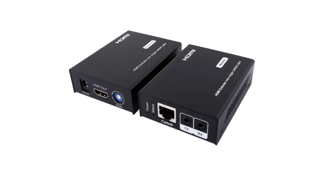 Pixelpitch 50m Hdmi Extender Over Single Cat5e/6, With Bi-directional Wide-band Ir, Edid Instruction Manual