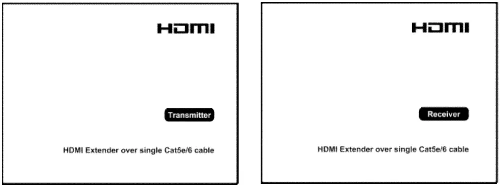 Pixelpitch 50m HDMI Extender Over Single Cat5e 6 With Bi directional wide band IR EDID - Figure 1